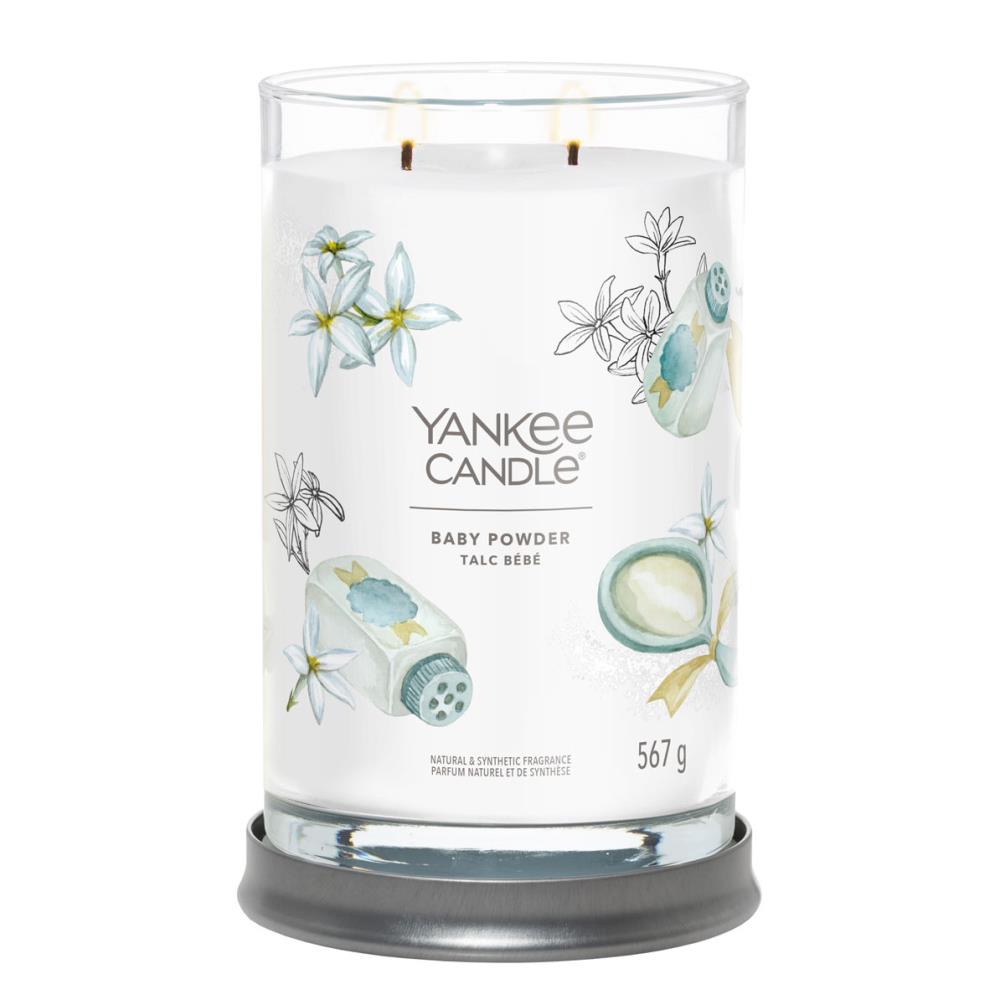 Yankee Candle Baby Powder Large Tumbler Jar Extra Image 1